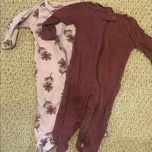 Baby Girl Footie Jammie’s